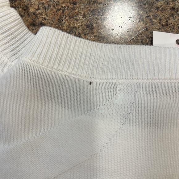 Calvin Klein Long Sleeve Sweater Size XL Soft White Pull On Lightweight - Picture 15 of 15